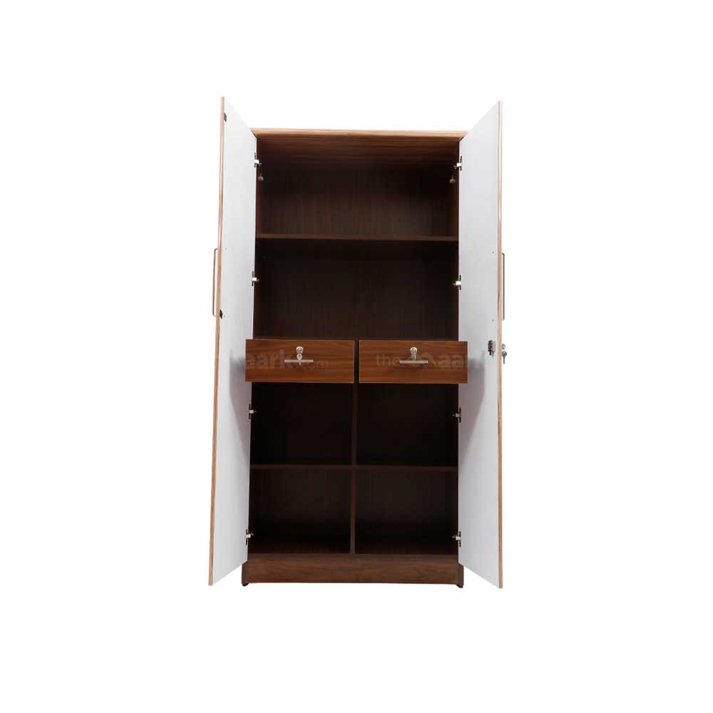 MAARK 2 DOOR WARDROBE PF PREMIUM