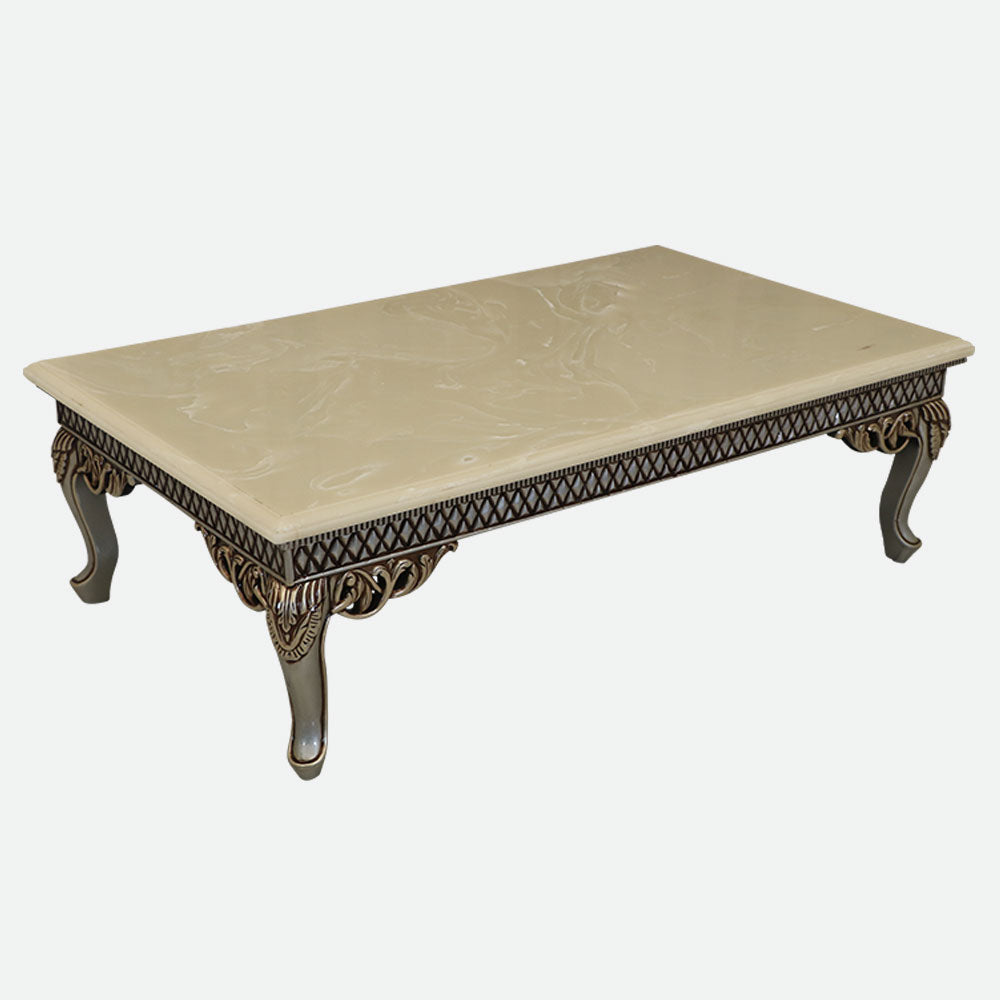 MAARK MARBLE TOP MARBLE COFFEE TABLE DIAMOND BF