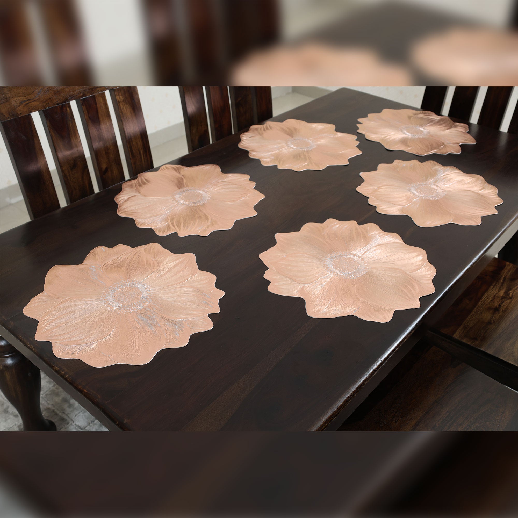 MAARK LEATHER PLACE MAT ROUND @18% CC