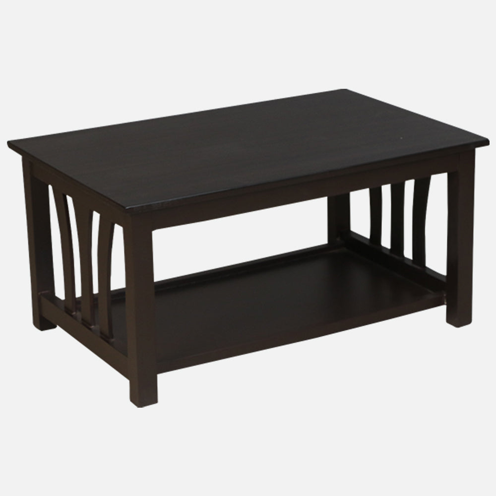 MAARK WOODEN FINISH M3 COFFEE TABLE WALNUT COLOUR