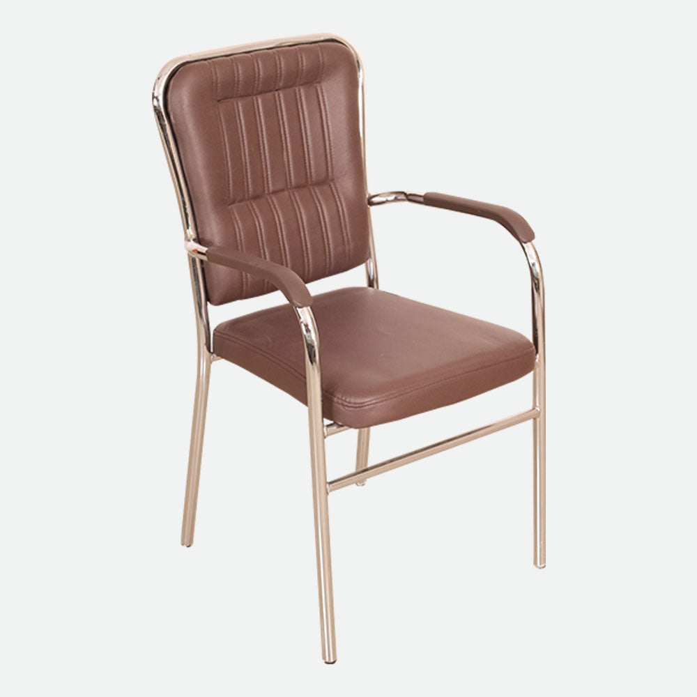 MAARK VISITOR CHAIR 518 COFFEE COLOUR HT