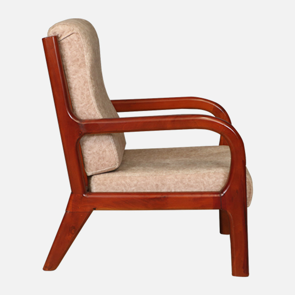 MAARK WOODEN SOFA MH SF 01 SINGLE SEATER DC