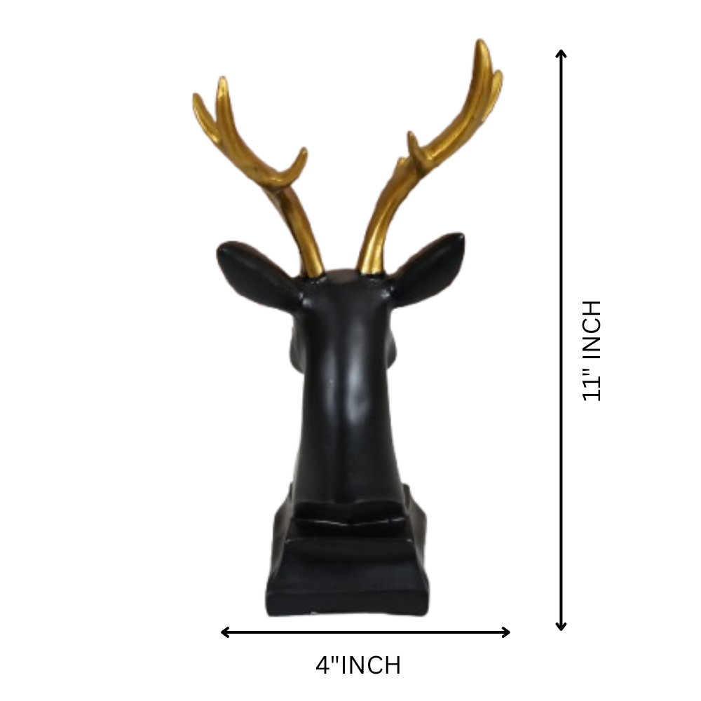 MAARK STATUE DEER BIG FACE/HEAD EH