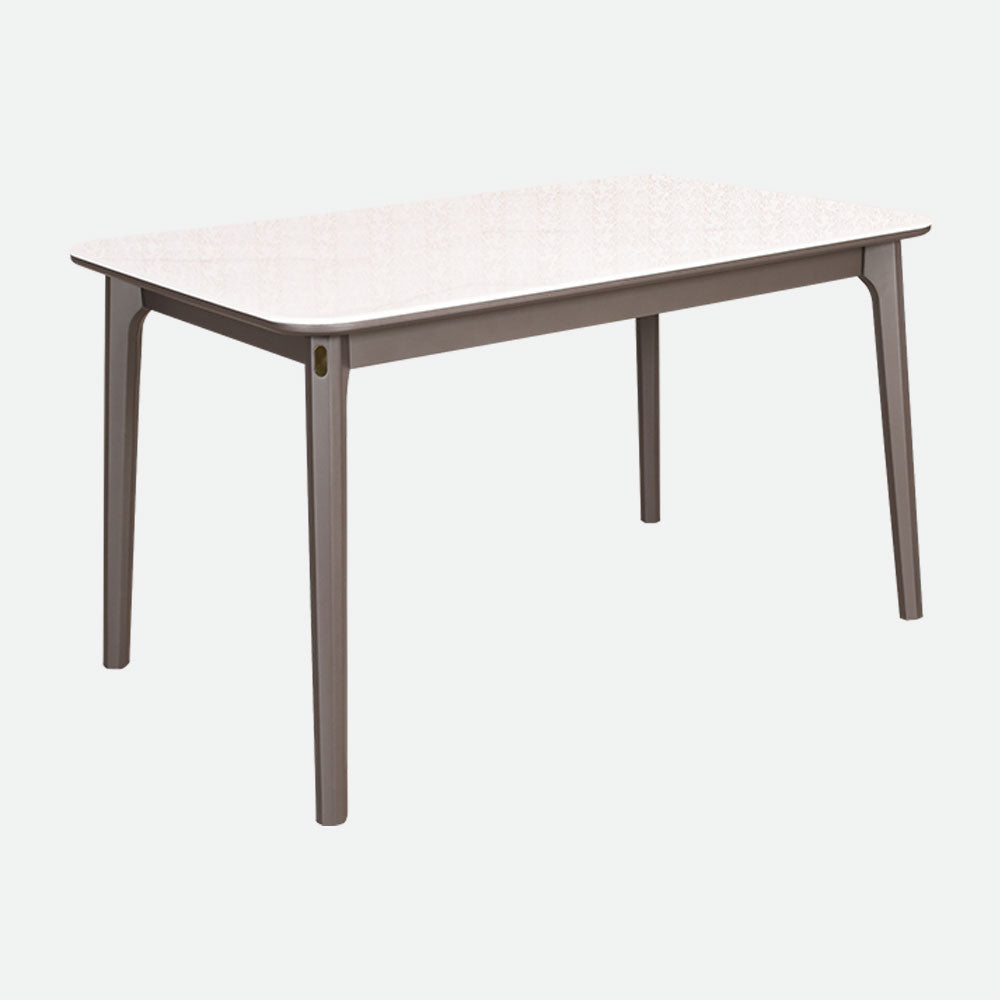 MAARK MARBLE TOP 4 SEATER DINING SET F16-203 HT