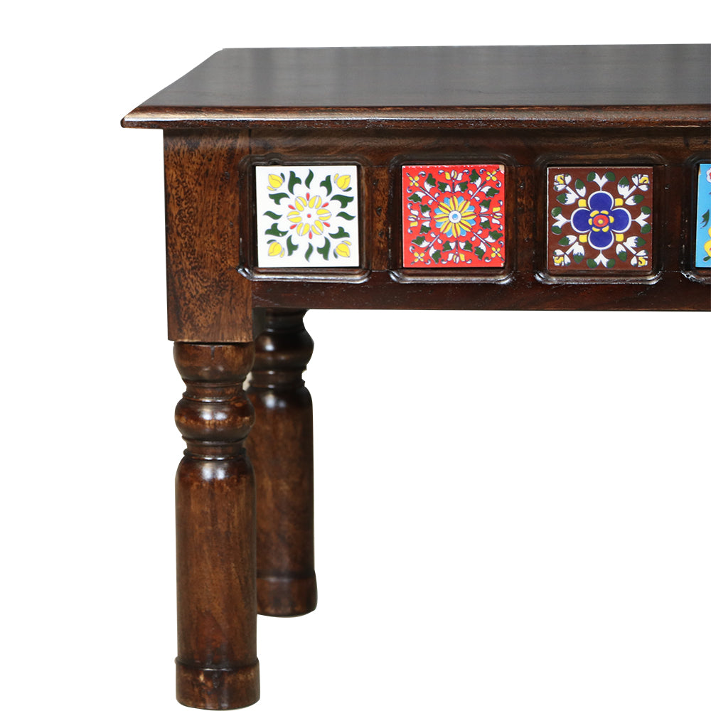 MAARK SHEESHAM WOOD SEATING BENCH 7200 STONE FINISH SV