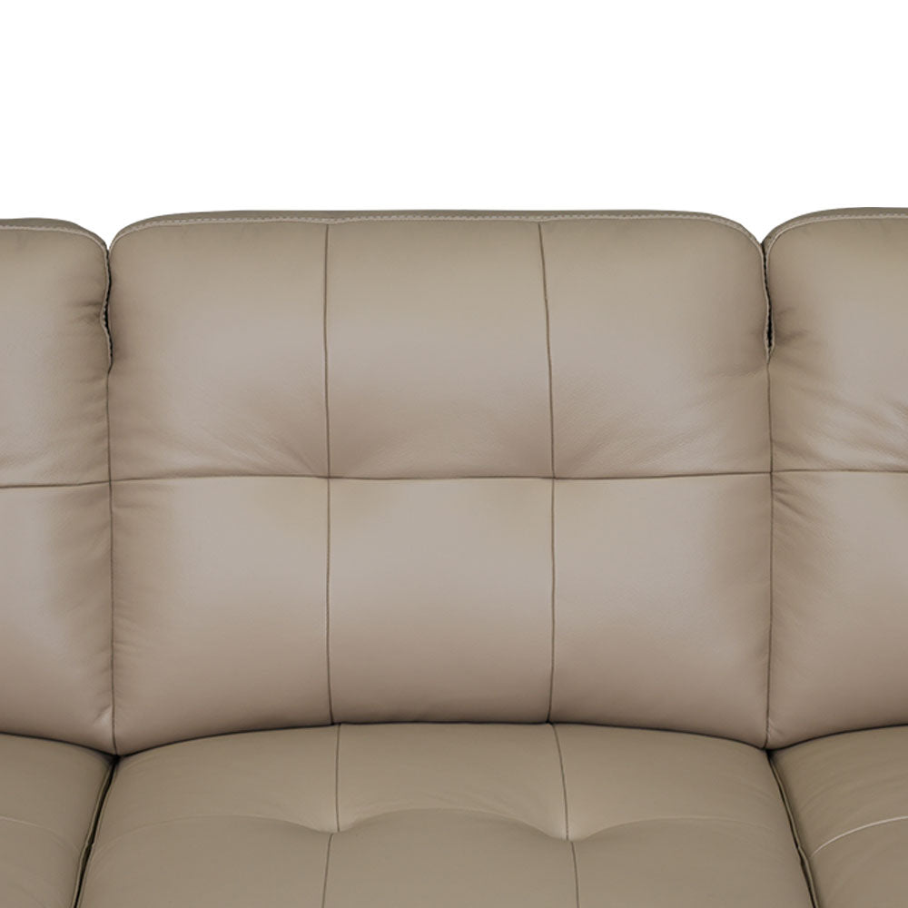 MAARK LEATHER SOFA SET (3+2) 6031 COL TAUPE ML