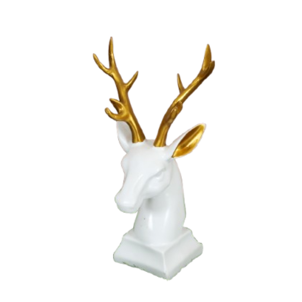 MAARK STATUE DEER BIG FACE/HEAD EH