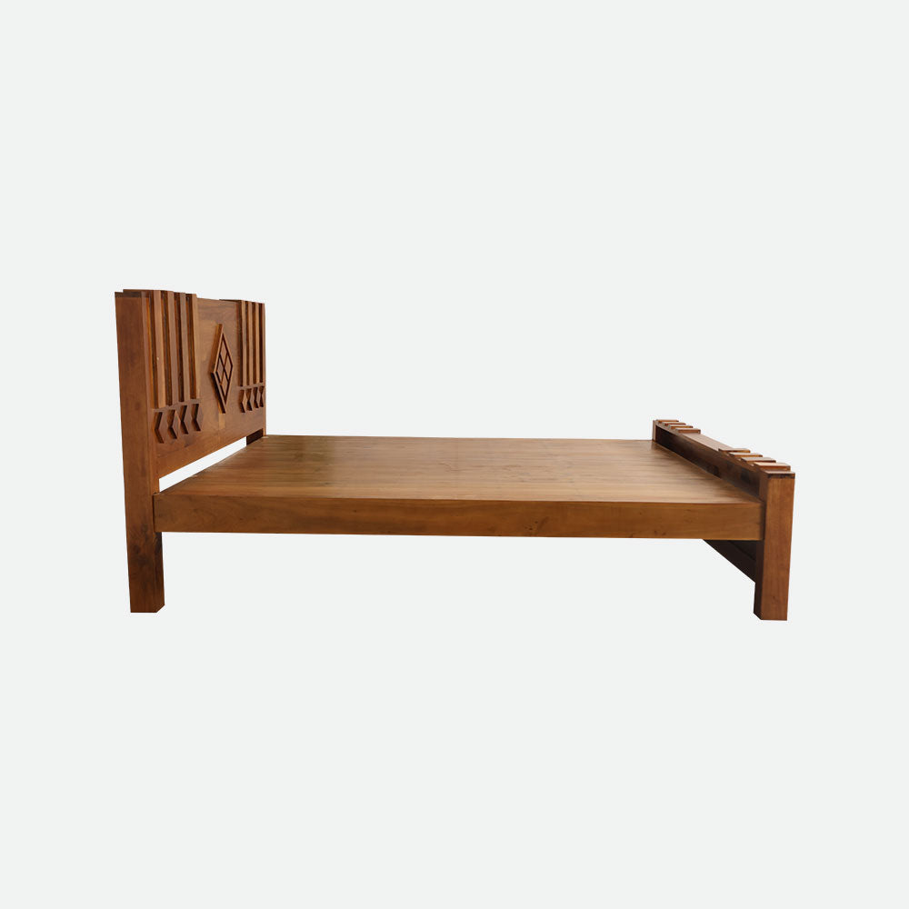 MAARK KING SIZE BED (6*6.25) AK-05 WCF