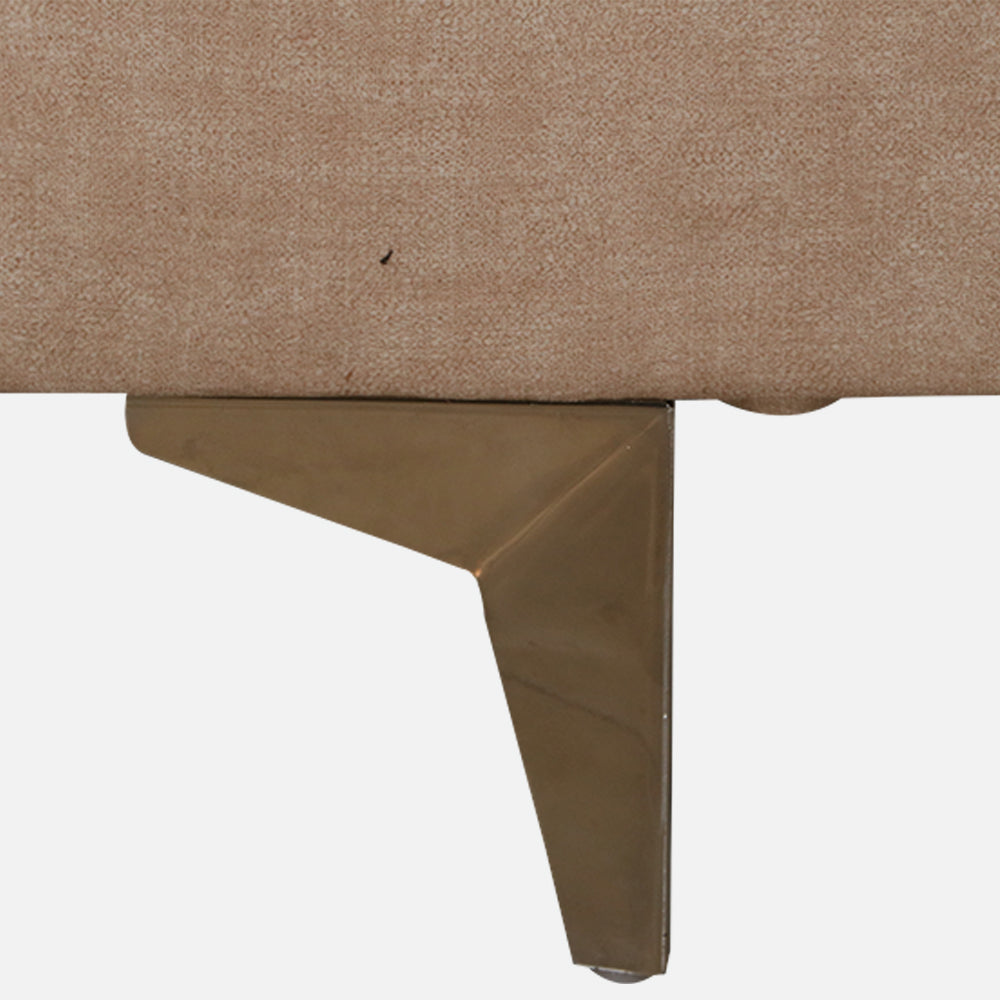 MAARK FABRIC TWO SEATER SOFA ROYCE HALF WHITE COLOUR