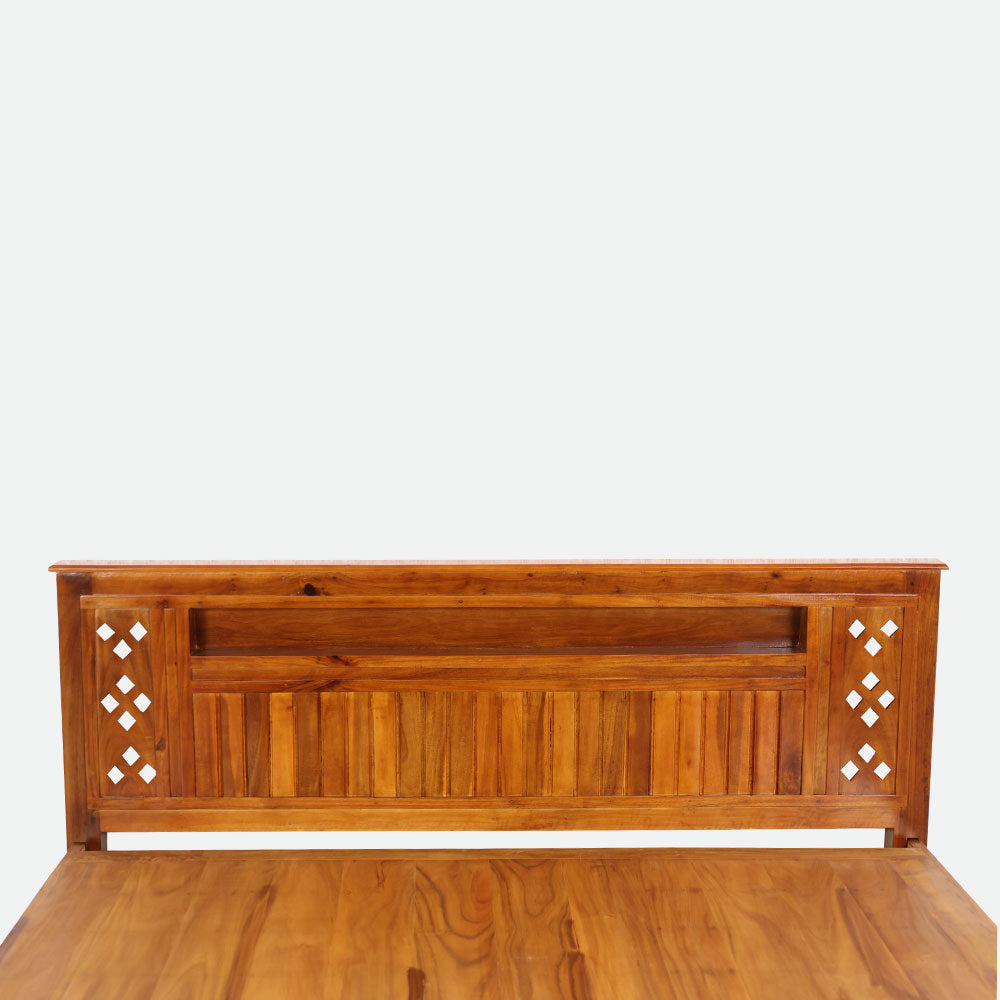 MAARK KING SIZE BED (6*6.25) AK MODEL WCF