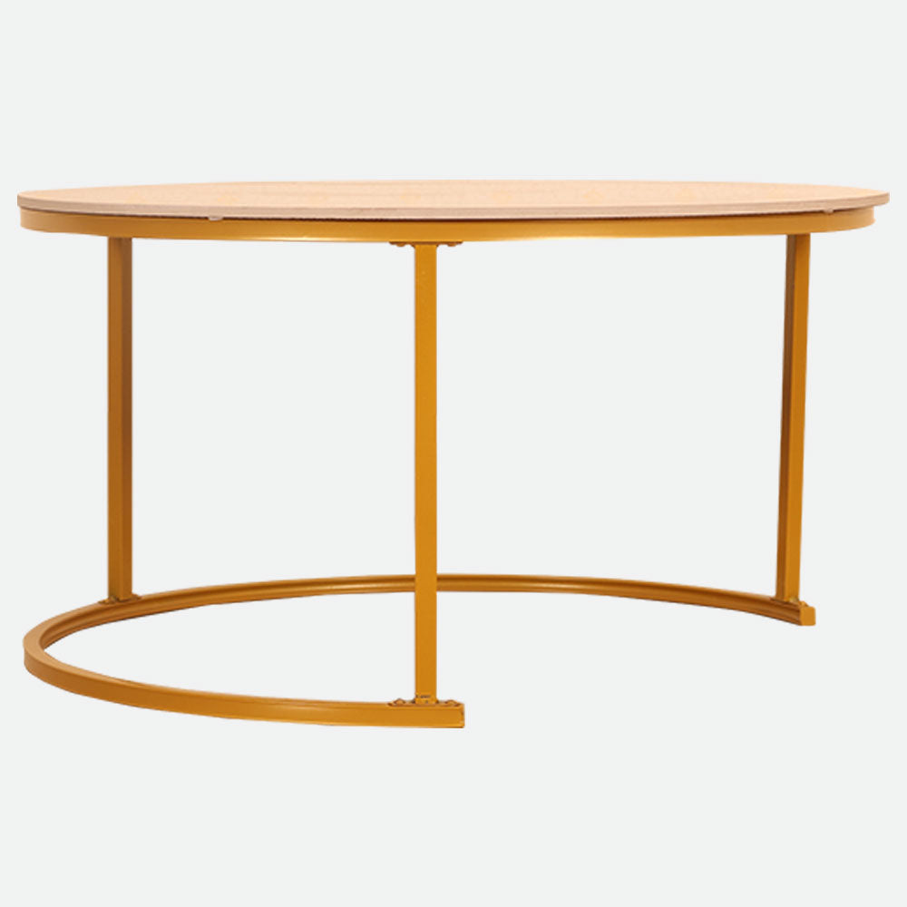 MAARK MARBLE TOP COFFEE TABLE Y203-1 HT