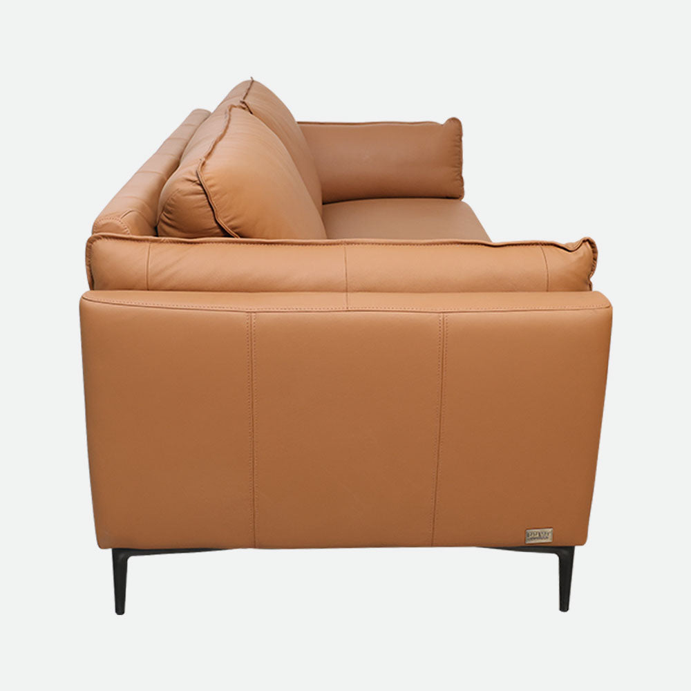 MAARK LEATHER SOFA SET (3+2) 6015 COL TAUPE ML