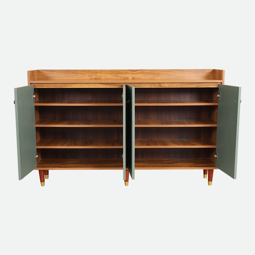 MAARK CARAMEL SHOE RACK 5*3