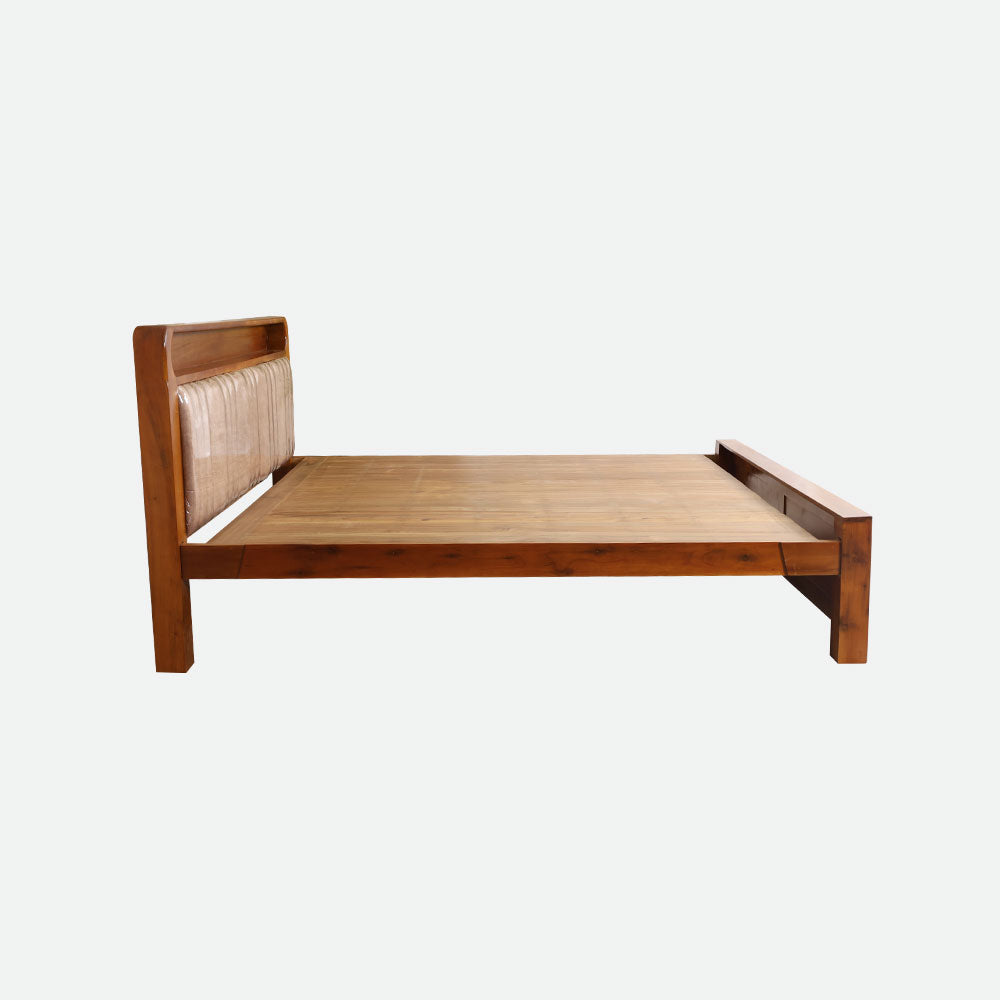 MAARK KING SIZE BED (6*6.25) CUSHION WITH HEAD STORAGE 02-AK WCF