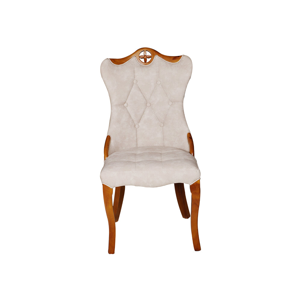 MAARK MARBLE TOP 6 SEATER DINING SET 1102-6145 HT