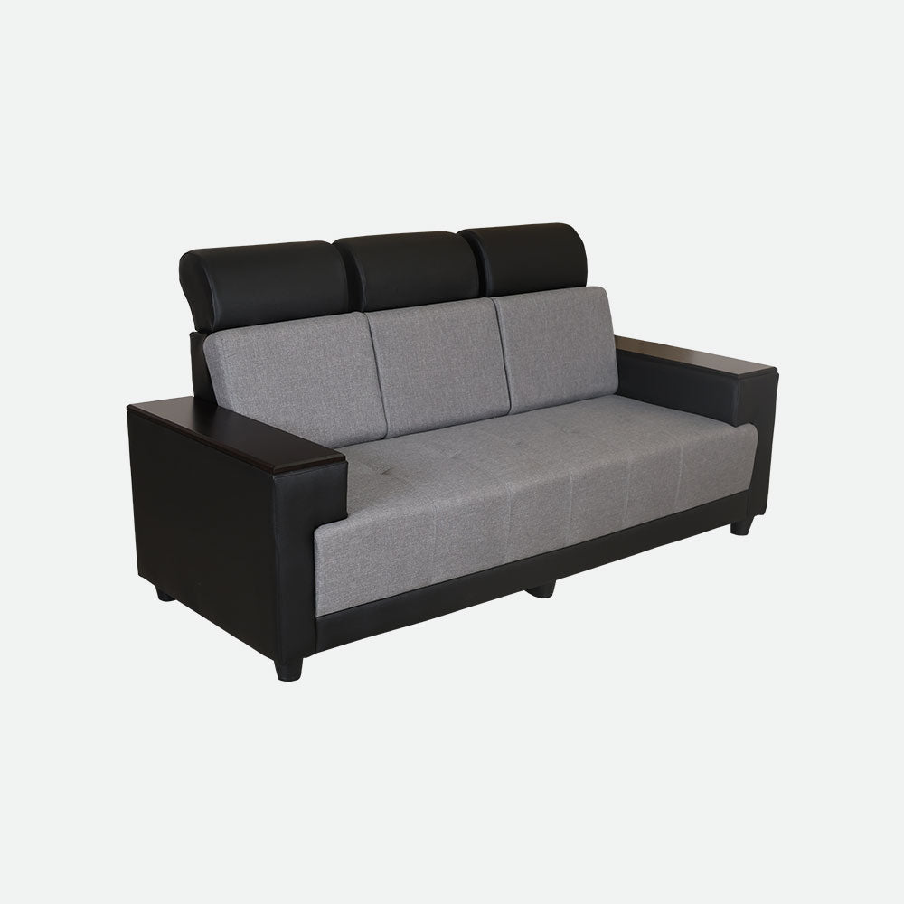 MAARK FABRIC SOFA SET (3+1+1) INDROYAL