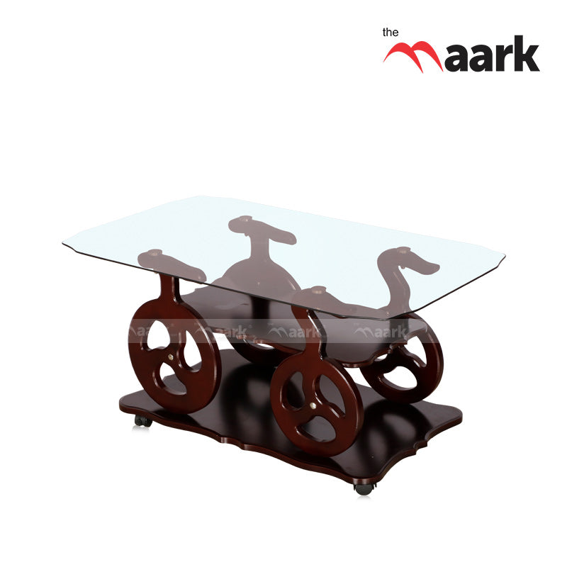 MAARK GLASS TOP COFFEE TABLE CTG-6110 HT