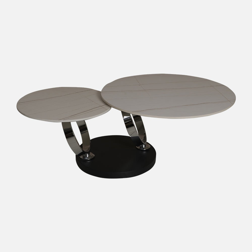 MAARK MARBLE TOP COFFEE TABLE CTM-A76 HT