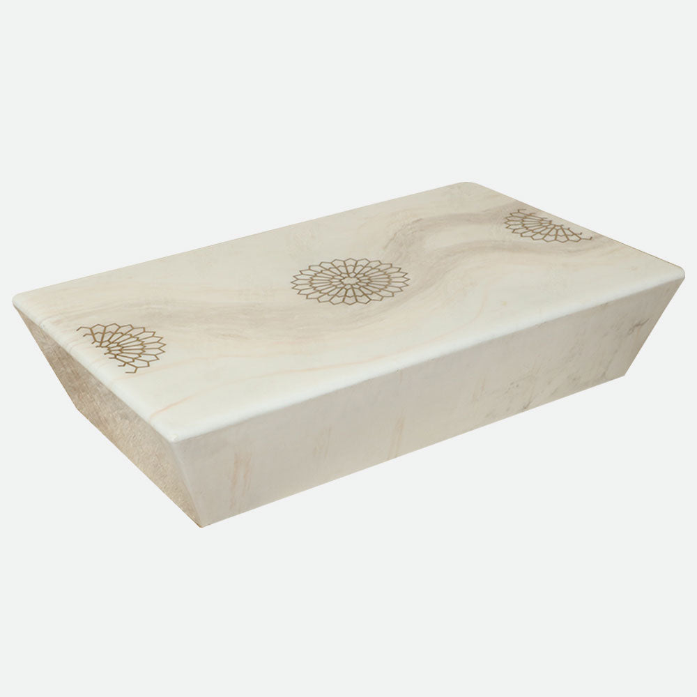 MAARK MARBLE TOP COFFEE TABLE 014 TD