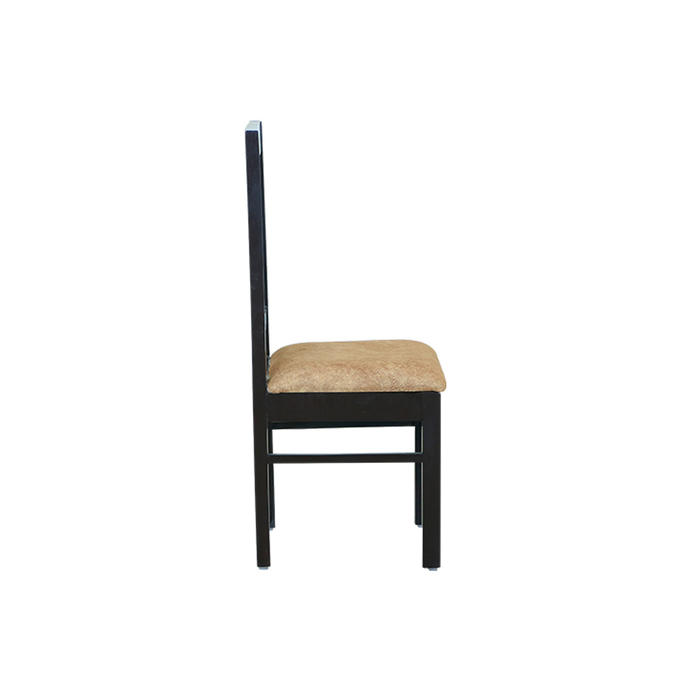 MAARK WINDOW DINING CHAIR WALNUT COLOUR