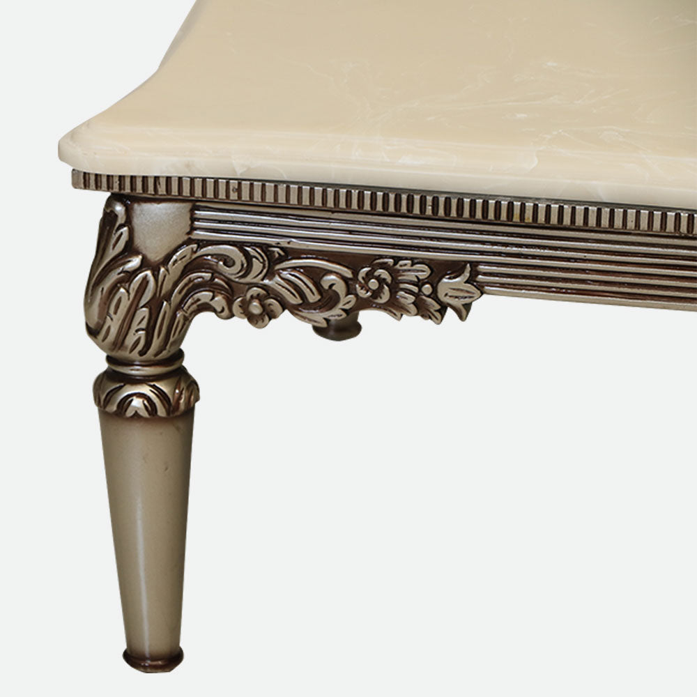 MAARK MARBLE TOP MARBLE COFFEE TABLE MARSHAL BF