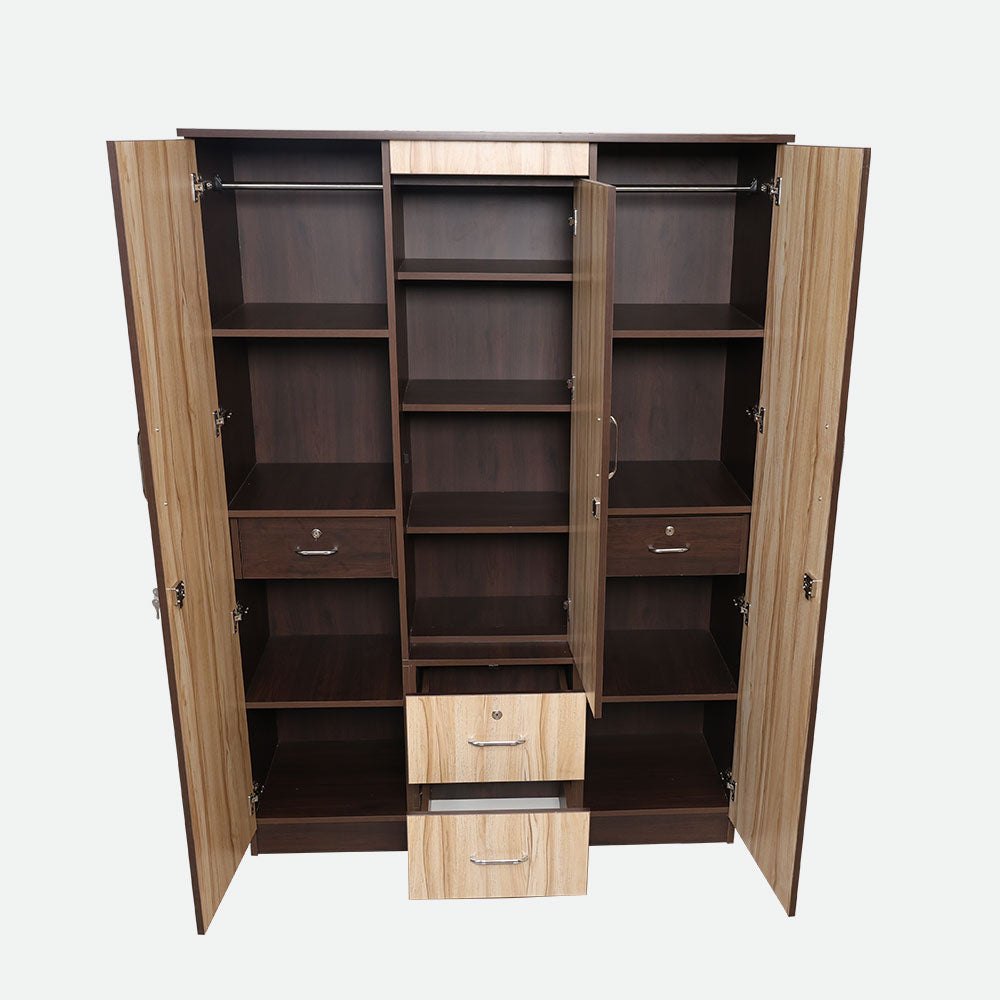 MAARK 3 DOOR WARDROBE TF WITH DRESSER