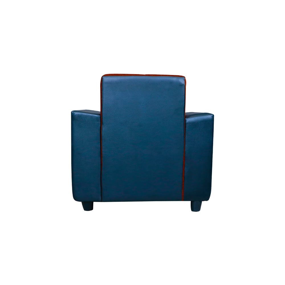 MAARK FABRIC SINGLE SEATER SOFA NEW MONTAIN RED COLOUR