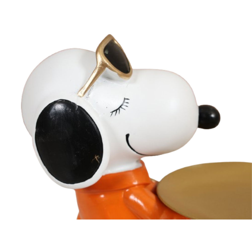 MAARK STATUE RELAXING DOG/SITTING DOG EH