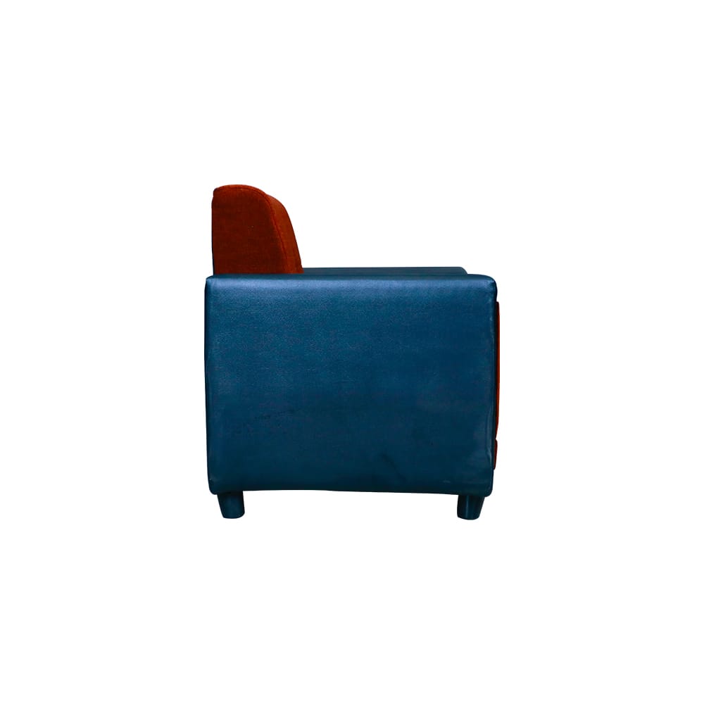 MAARK FABRIC THREE SEATER SOFA NEW MONTAIN RED COLOUR