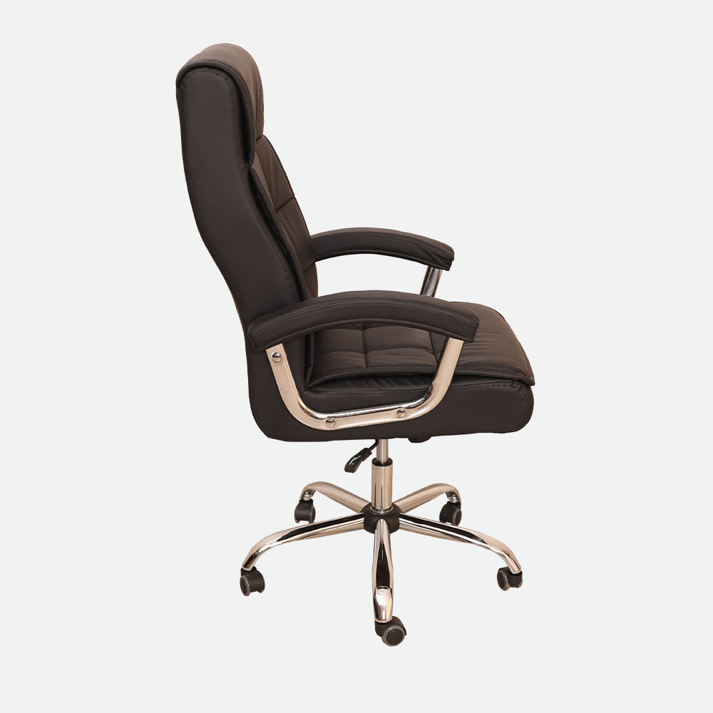 MAARK HIGH BACK OFFICE CHAIR XH - 9261 BLACK COLOUR SS