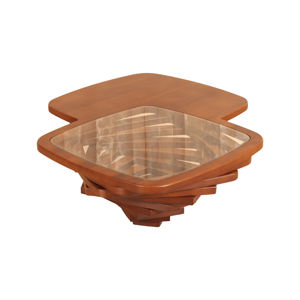 MAARK GLASS TOP COFFEE TABLE CTG-004 HT