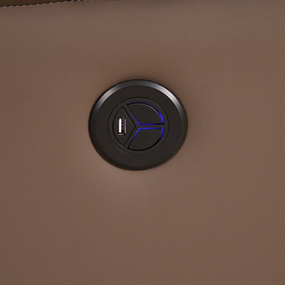 MAARK MOTORIZED RECLINER LEATHERETTE SOFA SET (3R+2R) RAFELE