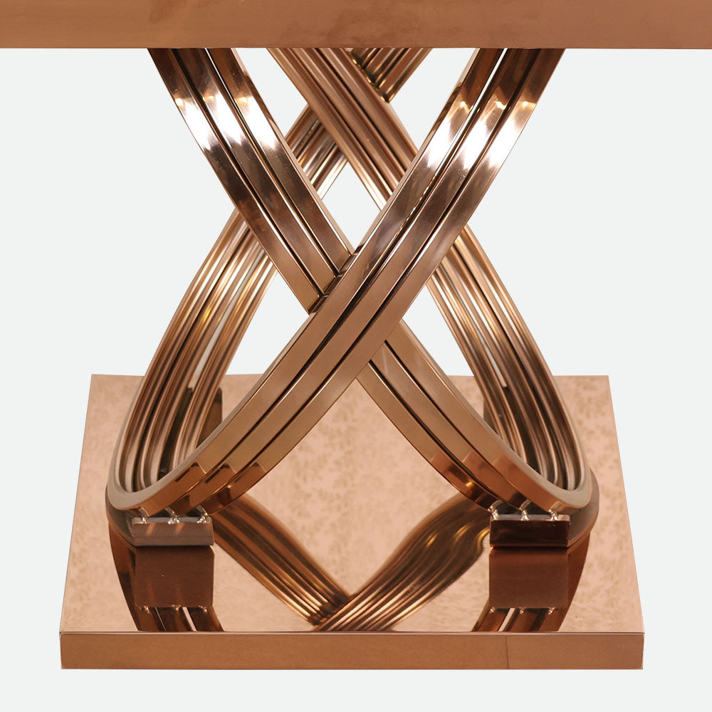 MAARK MARBLE TOP COFFEE TABLE T032-SML HT