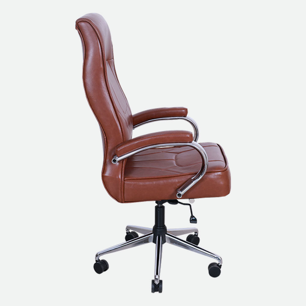 MAARK HIGH BACK OFFICE CHAIR MAXUS BROWN IAFA
