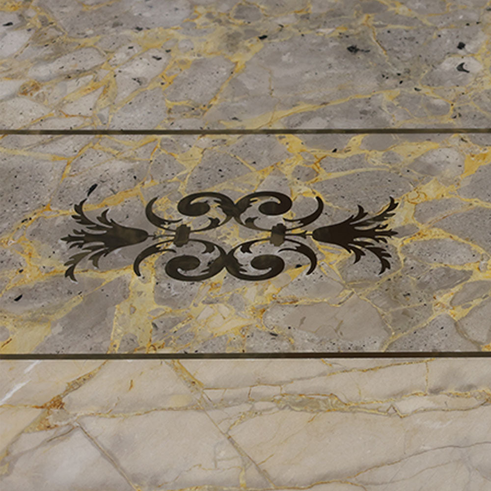 MAARK MARBLE TOP COFFEE TABLE 015 TD