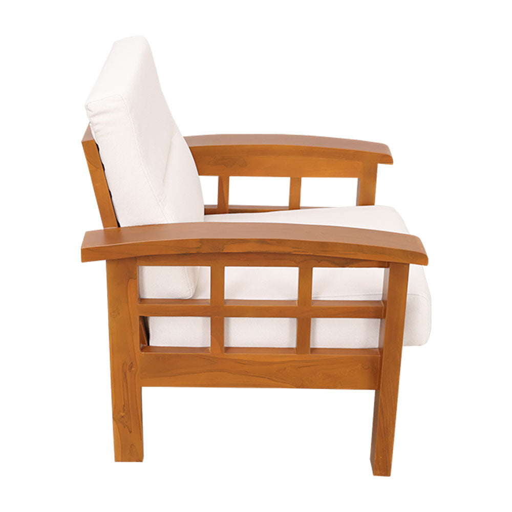 MAARK WOODEN SOFA SINGLE KIA