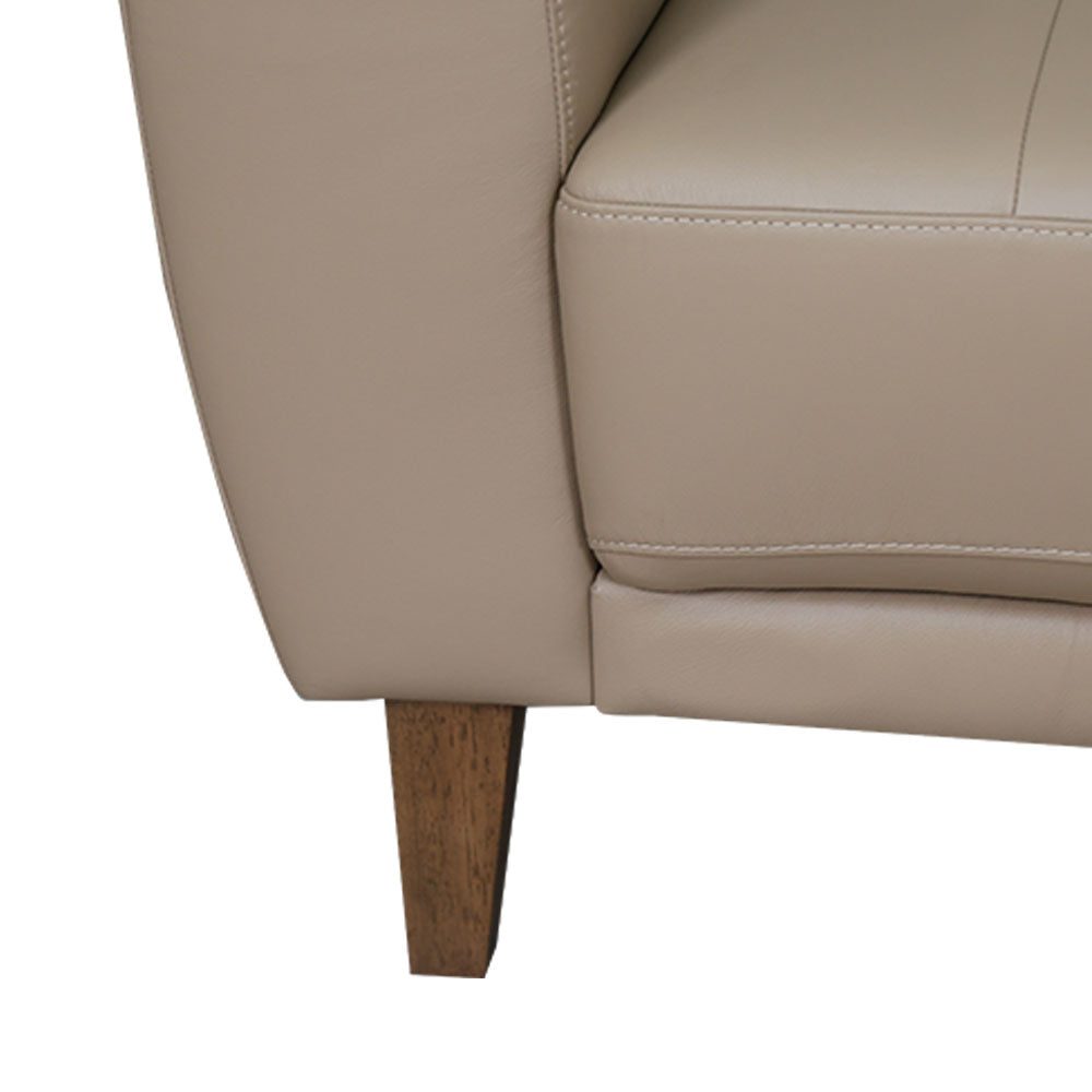MAARK LEATHER SOFA SET (3+2) 6031 COL TAUPE ML