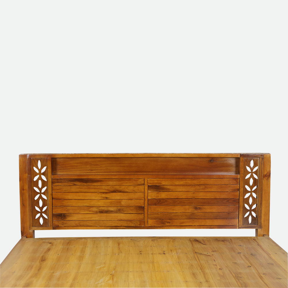 MAARK KING SIZE BED (6*6.25) AK-03 WCF