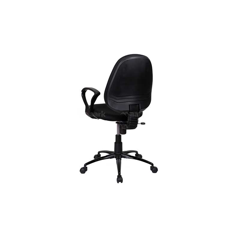 MAARK LOW BACK OFFICE CHAIR 3011 BLACK COLOUR AS