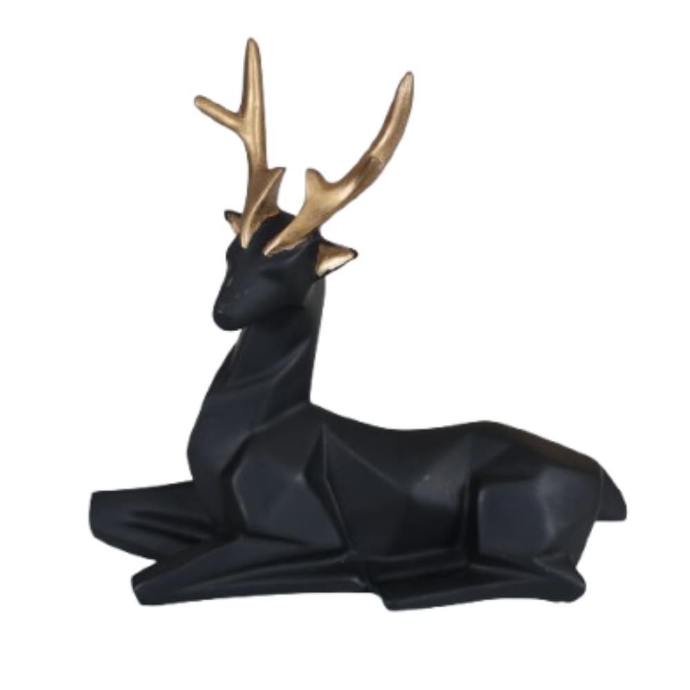MAARK STATUE DEER SET OF 2 EH