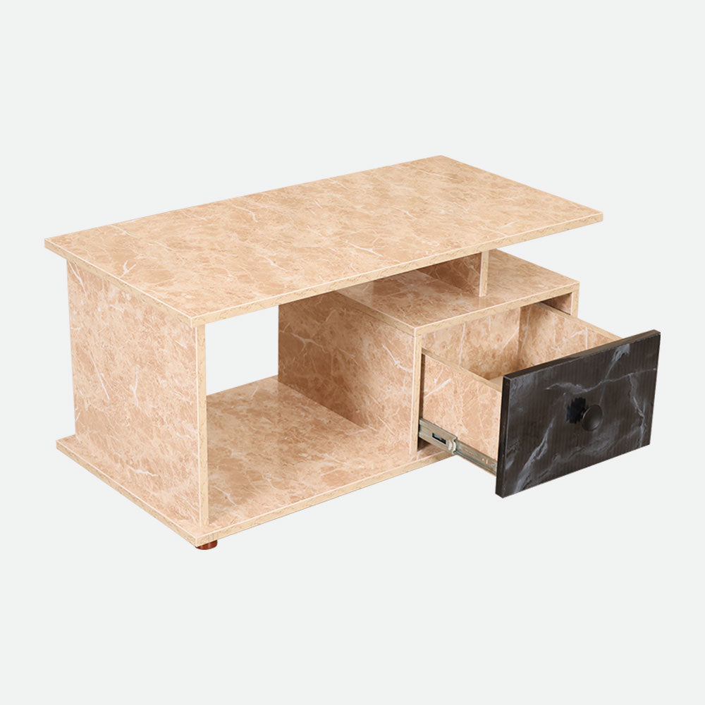 MAARK WOODEN FINISH COFFEE TABLE KUBERK