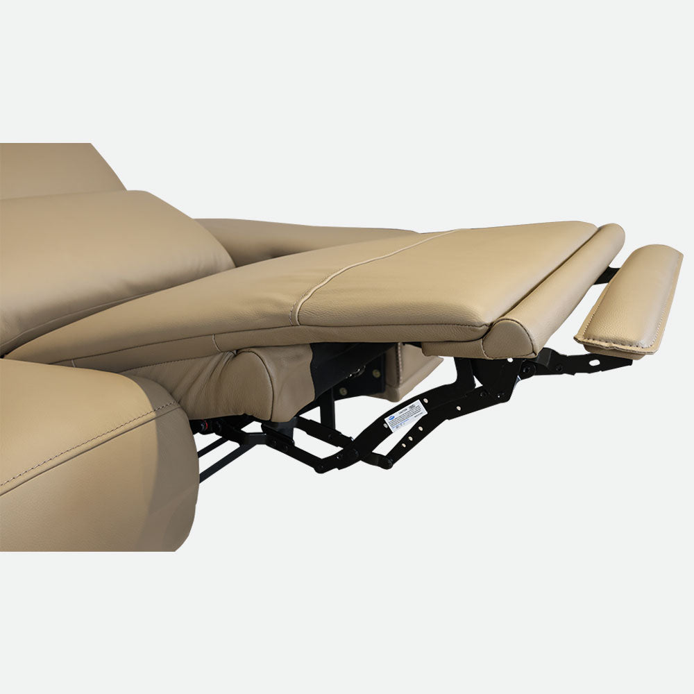 MAARK MOTORIZED RECLINER LEATHER SOFA SET (3R+2R) 2310 CAPPUCINO COLOUR HT