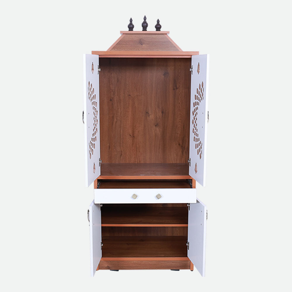 MAARK CNC DOOR POOJA RACK 5 * 2.5  WITH KALASAM