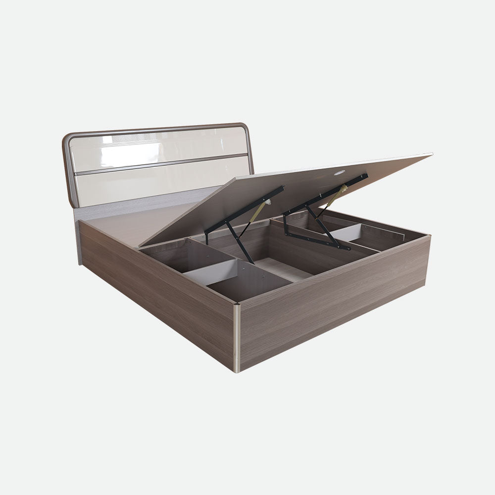 MAARK KING SIZE BED WITH SIDE TABLE 7501 HT