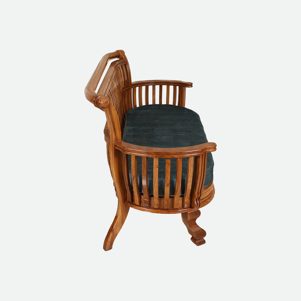 MAARK WOODEN SOFA SET (3+1+1) S-37 WCF