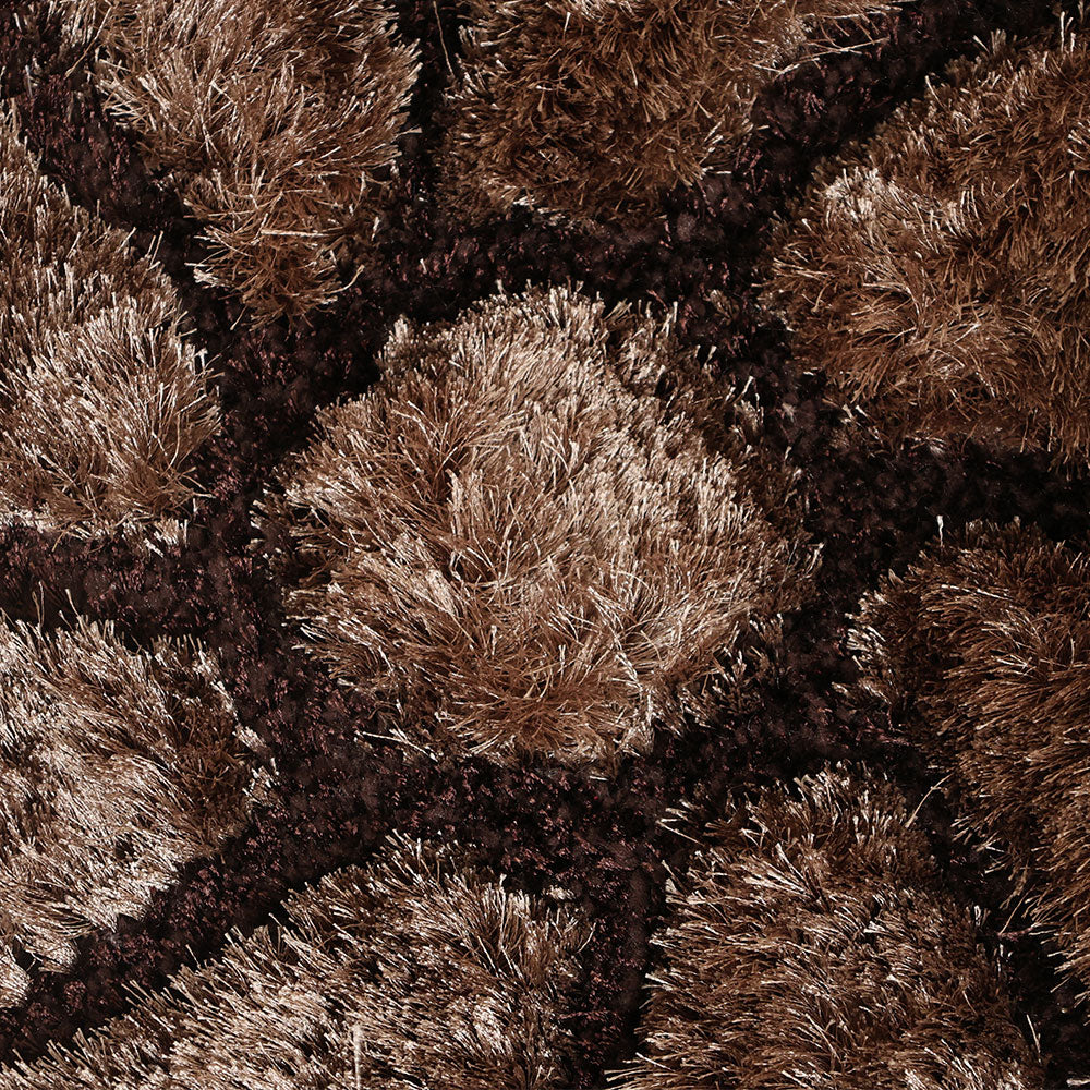 MAARK POLYSTER SHAGGY ROUND SKH