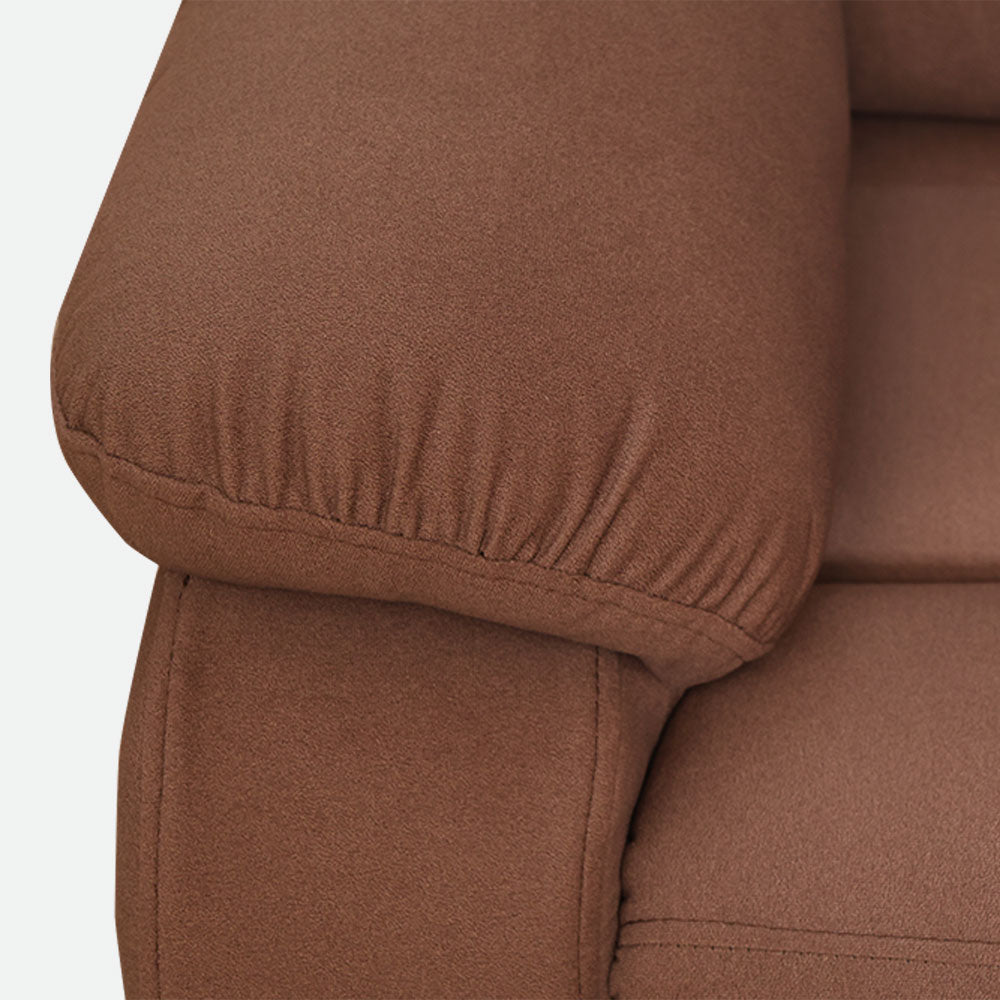 MAARK MANUAL RECLINER FABRIC SOFA SET (3+2) GALAXY