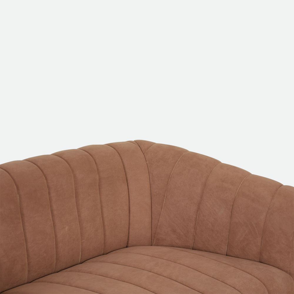 MAARK FABRIC THREE SEATER SOFA FLOREDA