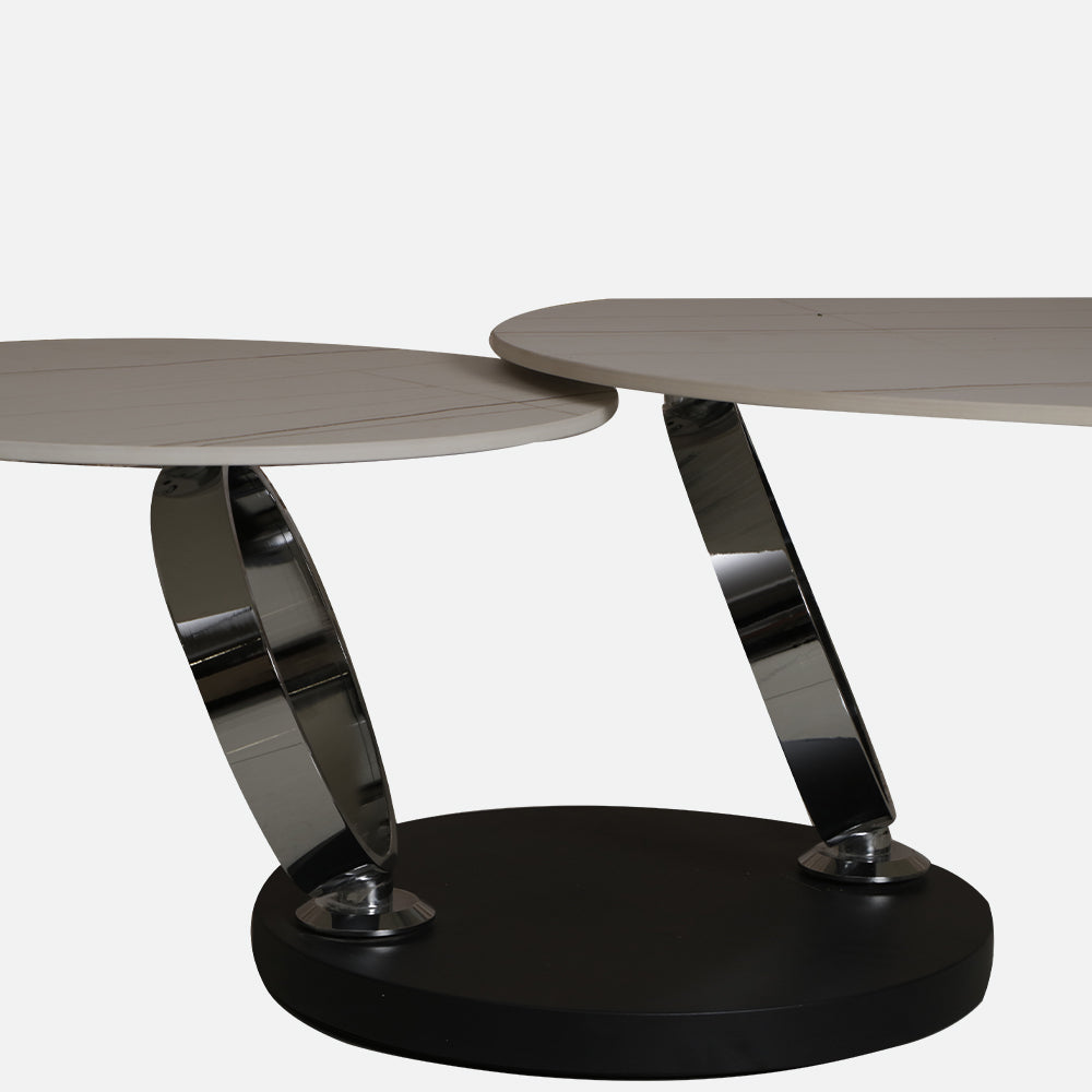 MAARK MARBLE TOP COFFEE TABLE CTM-A76 HT