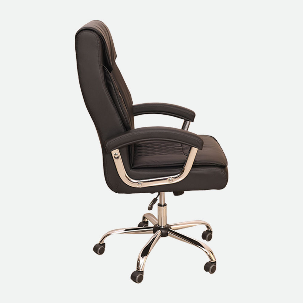 MAARK HIGH BACK OFFICE CHAIR XH - 9241 BLACK COLOUR SS